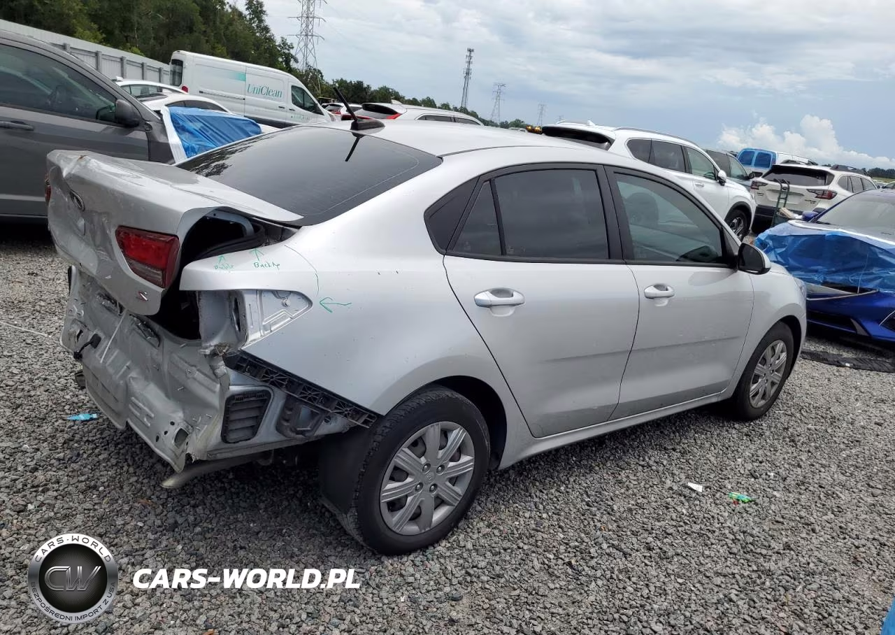 2021 Kia Rio S VIN:3KPA24AD1ME429670 - 3