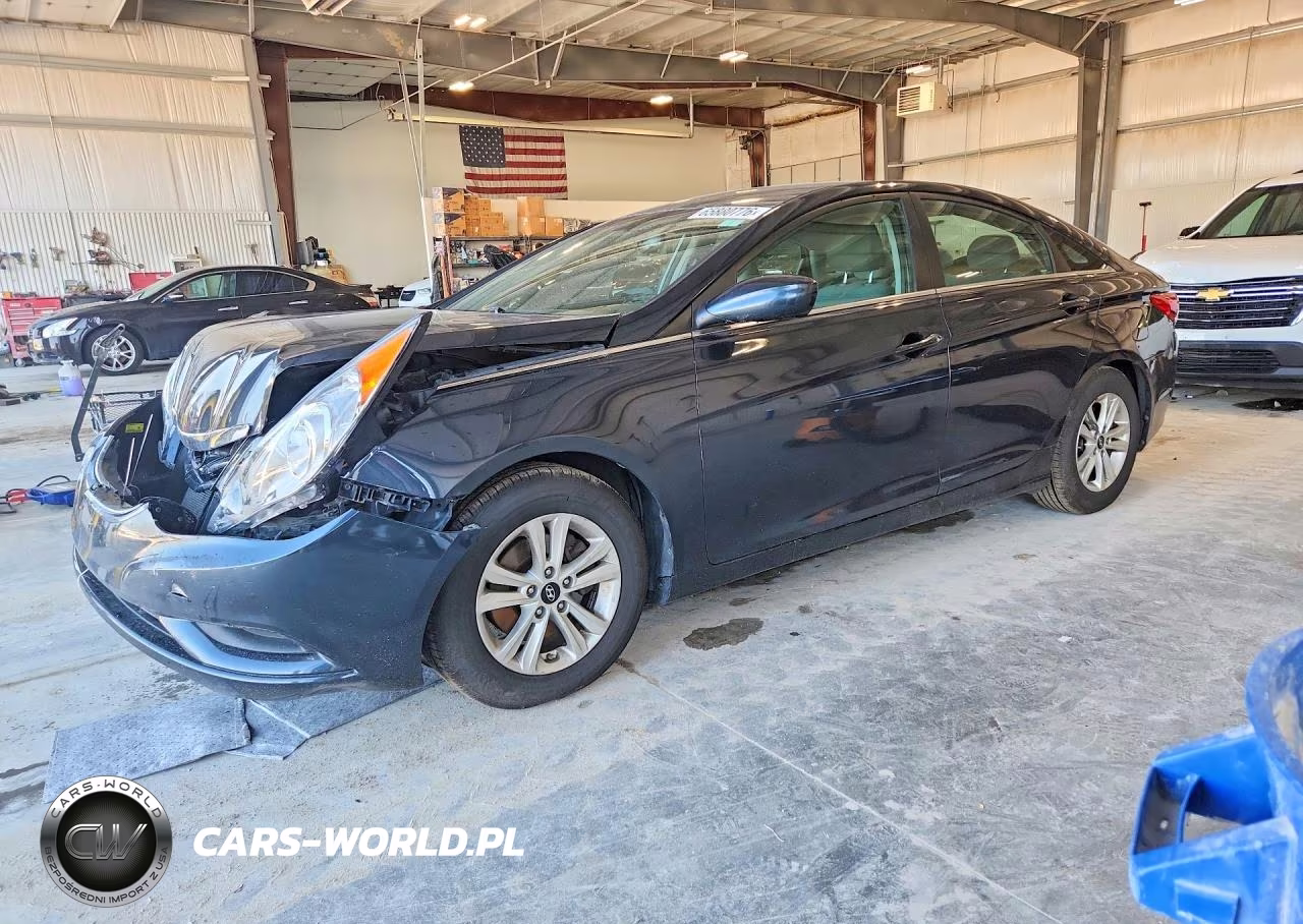2013 Hyundai Sonata Gls VIN:5NPEB4AC2DH696773 - 1
