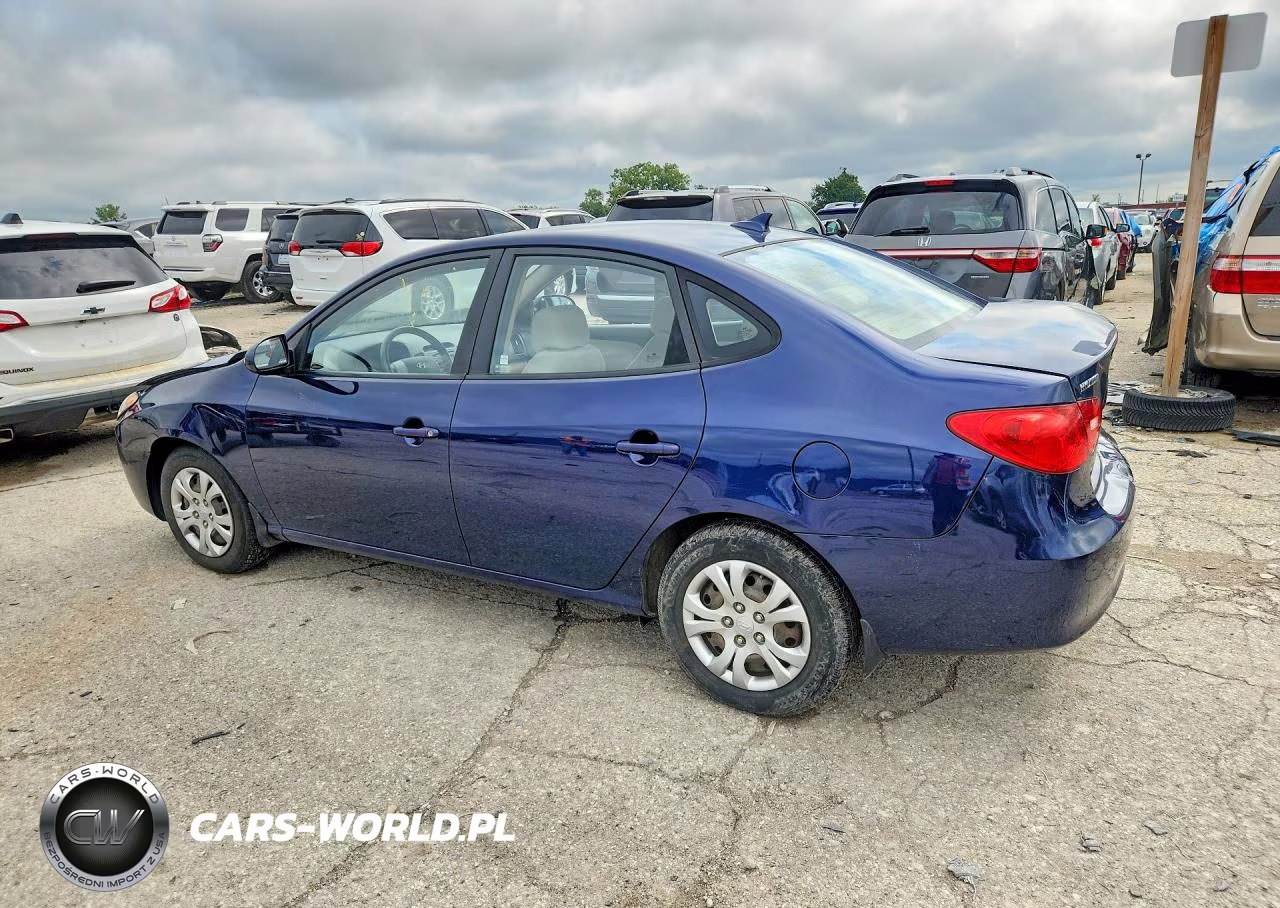 2009 Hyundai Elantra Gls VIN:KMHDU46D99U787636 - 2