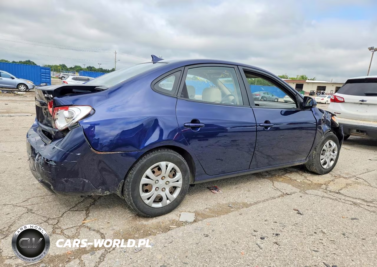 2009 Hyundai Elantra Gls VIN:KMHDU46D99U787636 - 3