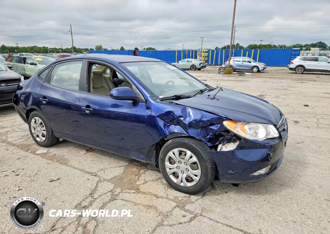 2009 Hyundai Elantra Gls VIN:KMHDU46D99U787636 - 4