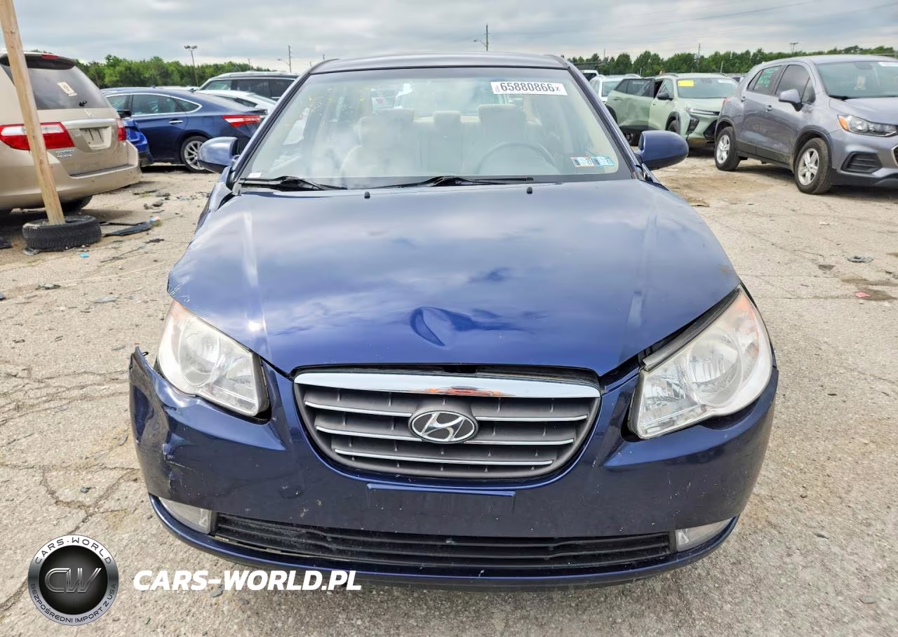 2009 Hyundai Elantra Gls VIN:KMHDU46D99U787636 - 5