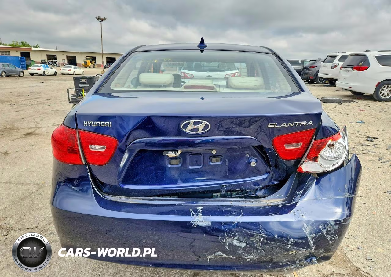 2009 Hyundai Elantra Gls VIN:KMHDU46D99U787636 - 6