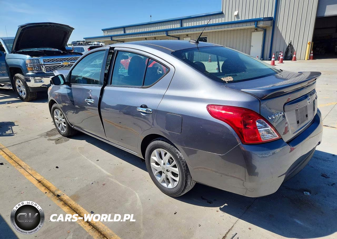 2018 Nissan Versa Sv VIN:3N1CN7AP7JL826161 - 2