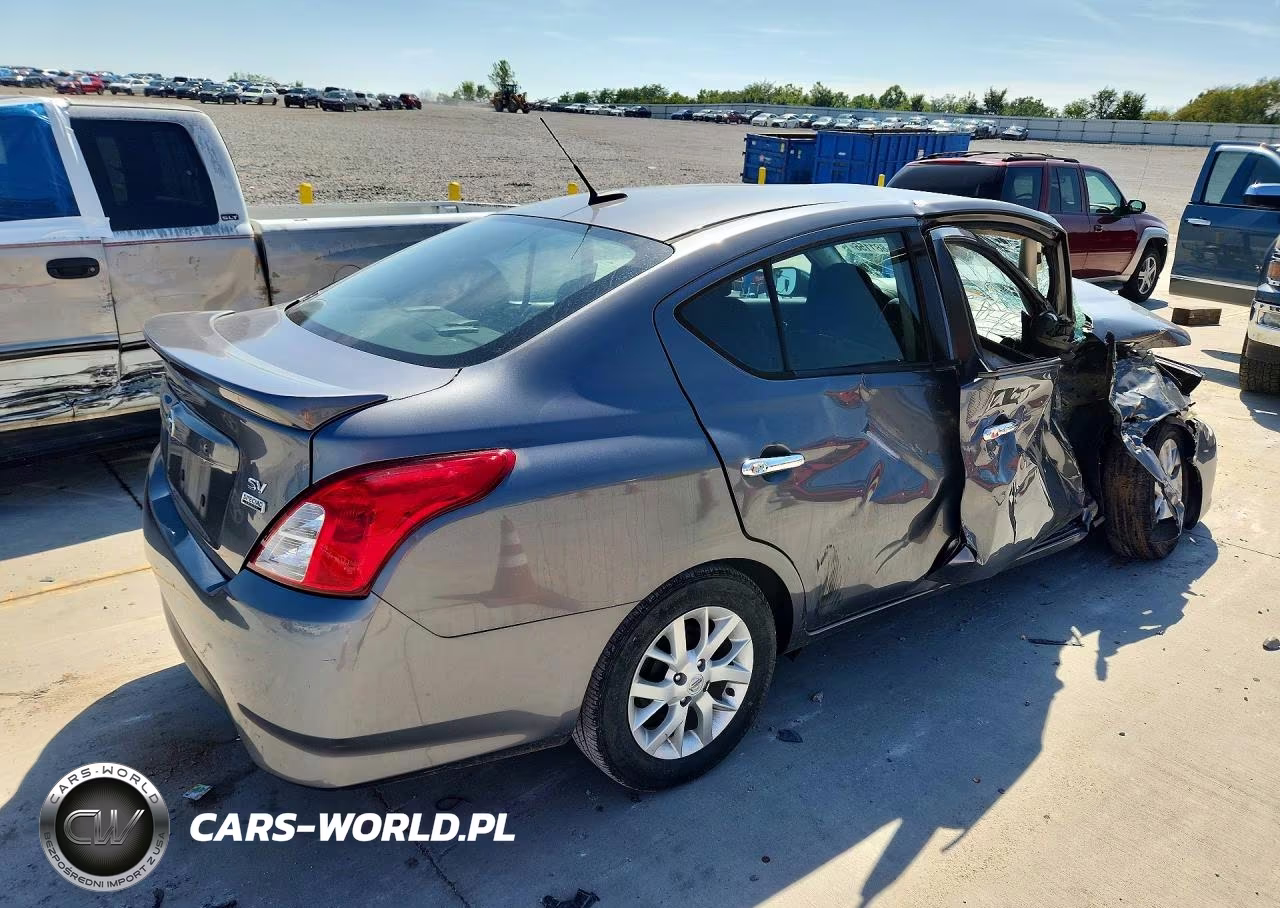 2018 Nissan Versa Sv VIN:3N1CN7AP7JL826161 - 3