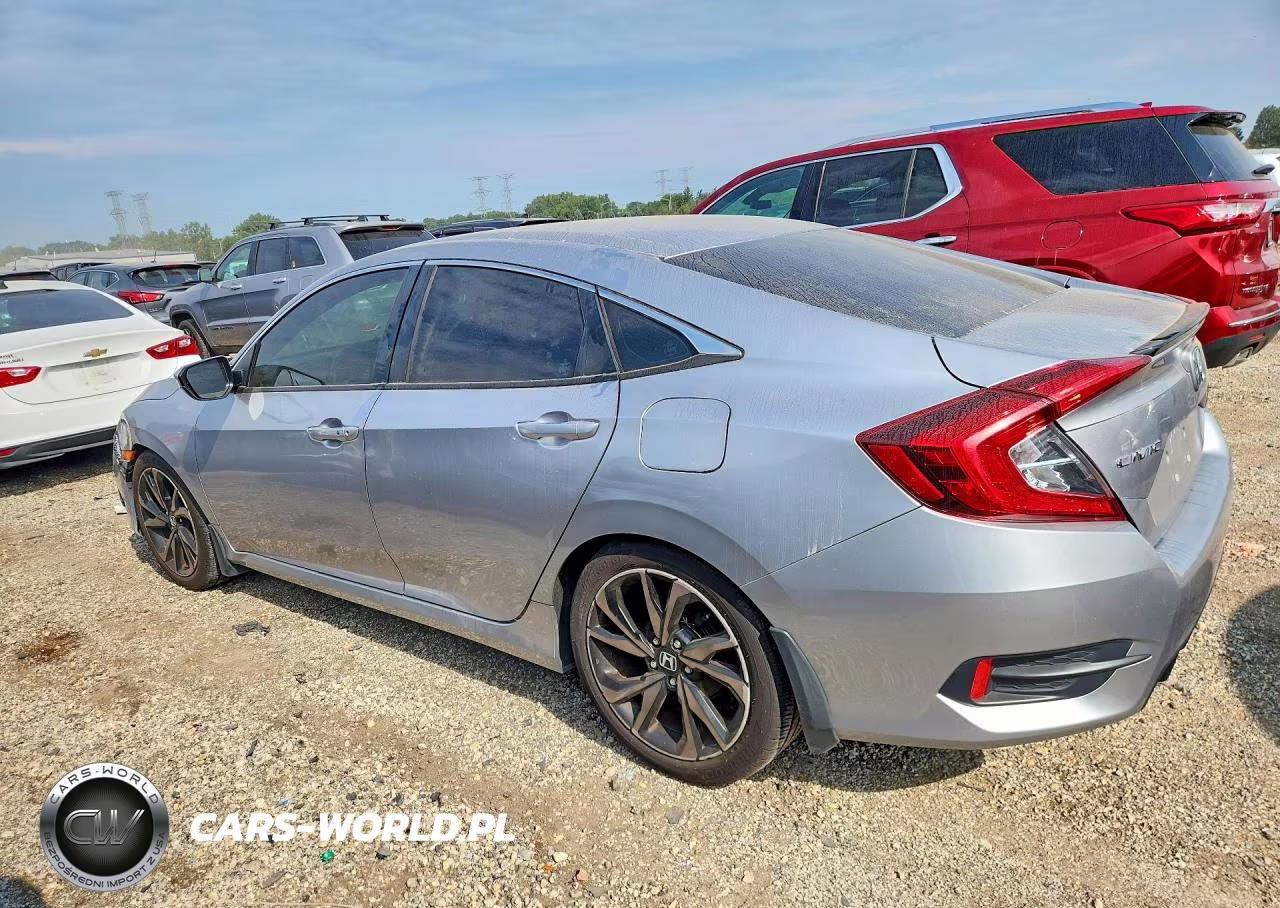 2021 Honda Civic Sport VIN:2HGFC2F86MH532561 - 2