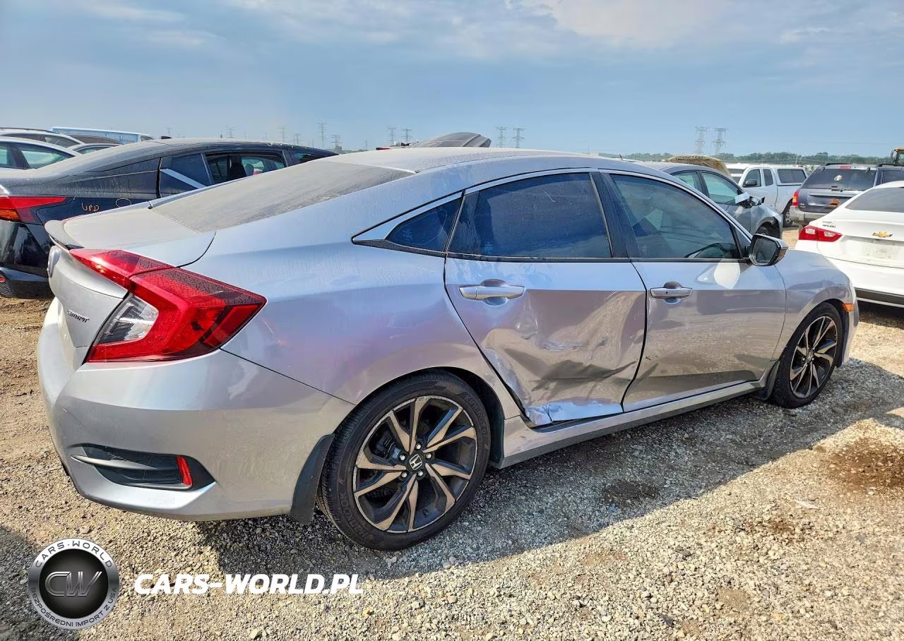 2021 Honda Civic Sport VIN:2HGFC2F86MH532561 - 3