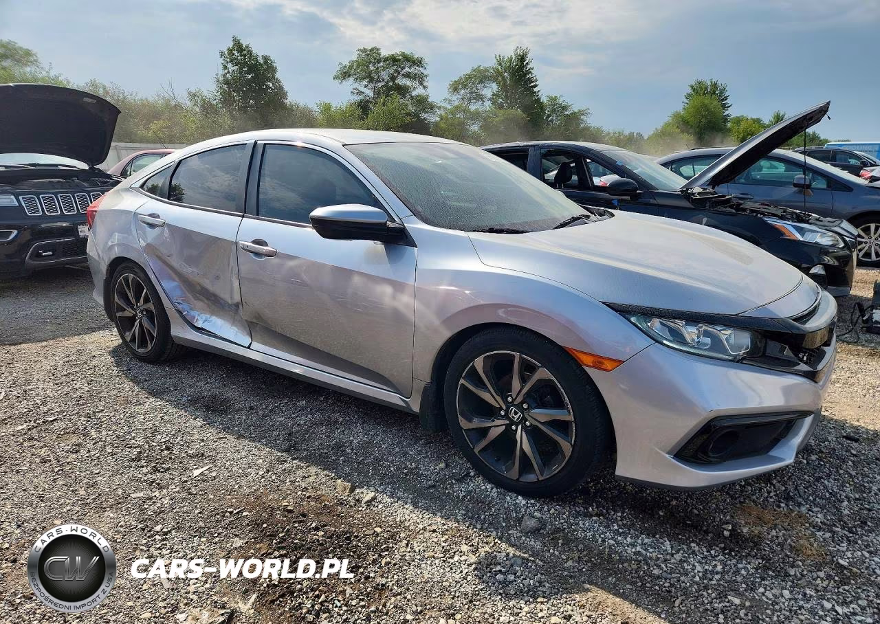 2021 Honda Civic Sport VIN:2HGFC2F86MH532561 - 4