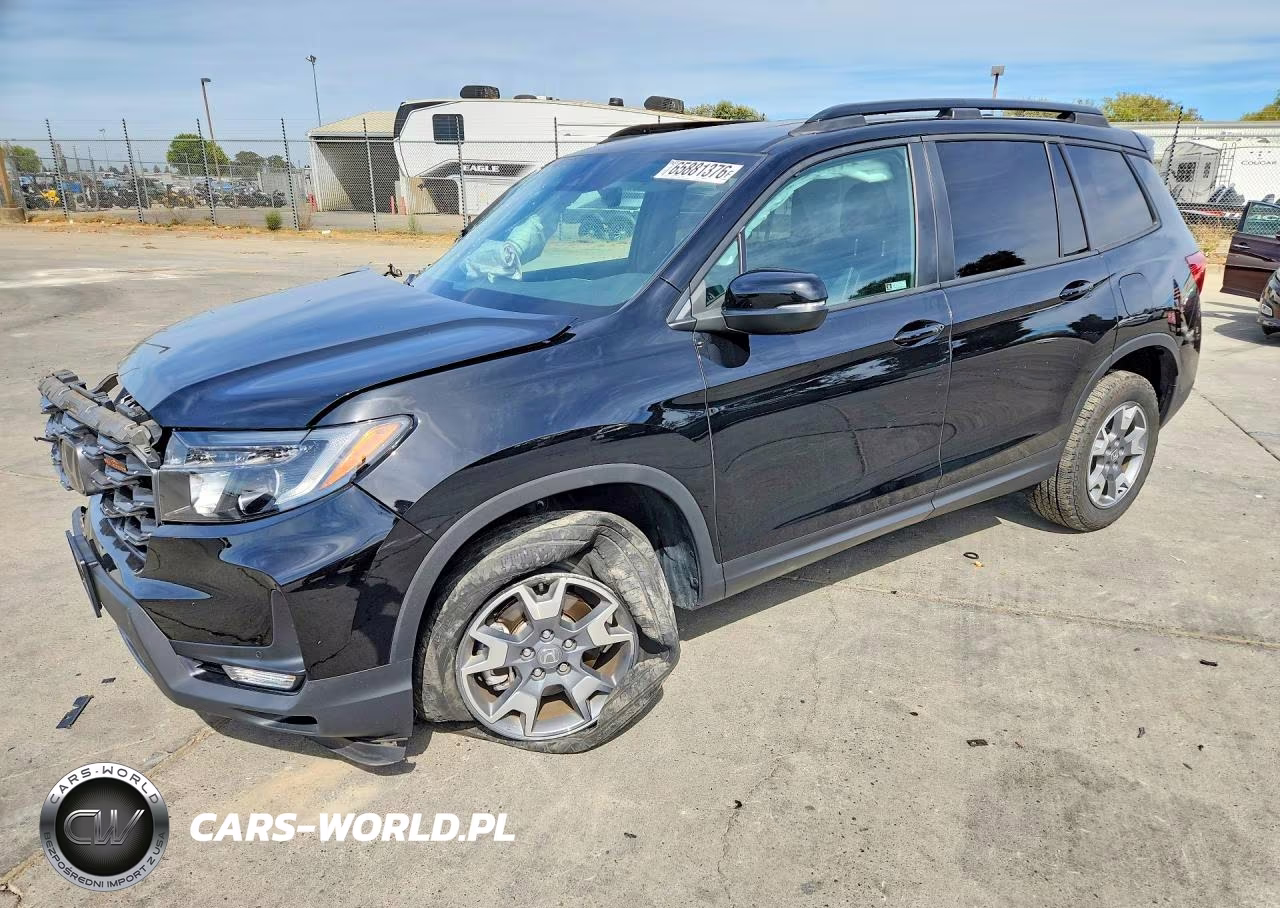 2023 Honda Passport Trail Sport VIN:5FNYF8H65PB016263 - 1