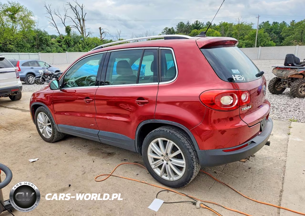 2009 Volkswagen Tiguan Se VIN:WVGBV75N49W537290 - 2