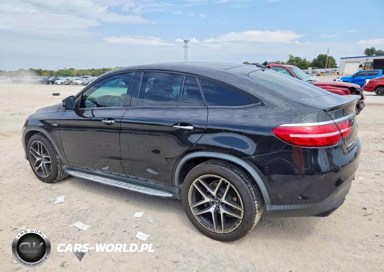 2018 Mercedes-Benz Gle Coupe 43 Amg VIN:4JGED6EB5JA112422 - 2