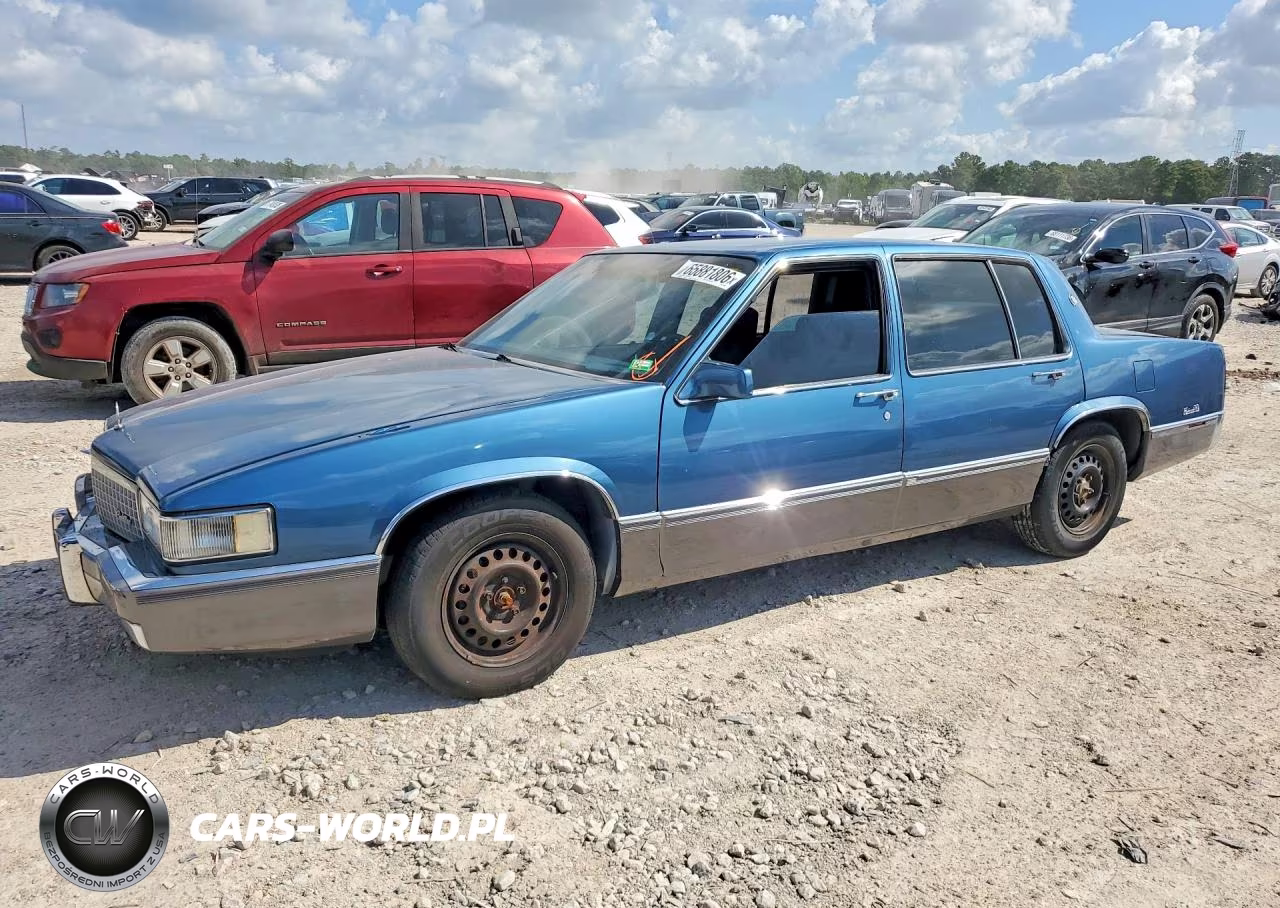 1989 Cadillac Deville VIN:1G6CD5152K4353394 - 1