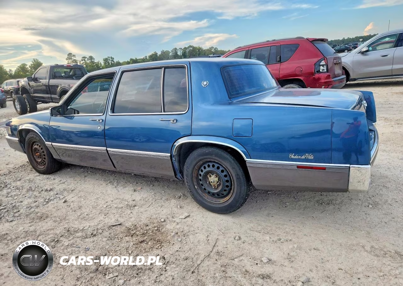 1989 Cadillac Deville VIN:1G6CD5152K4353394 - 2