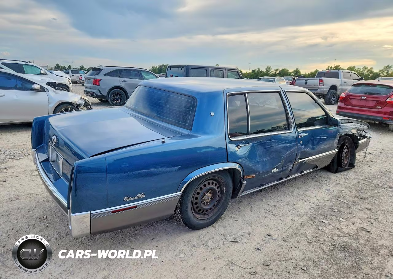1989 Cadillac Deville VIN:1G6CD5152K4353394 - 3