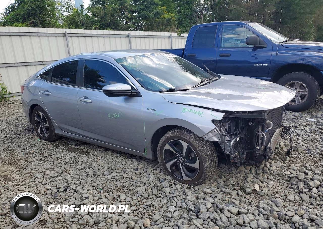 2022 Honda Insight Ex VIN:19XZE4F56NE005981 - 4