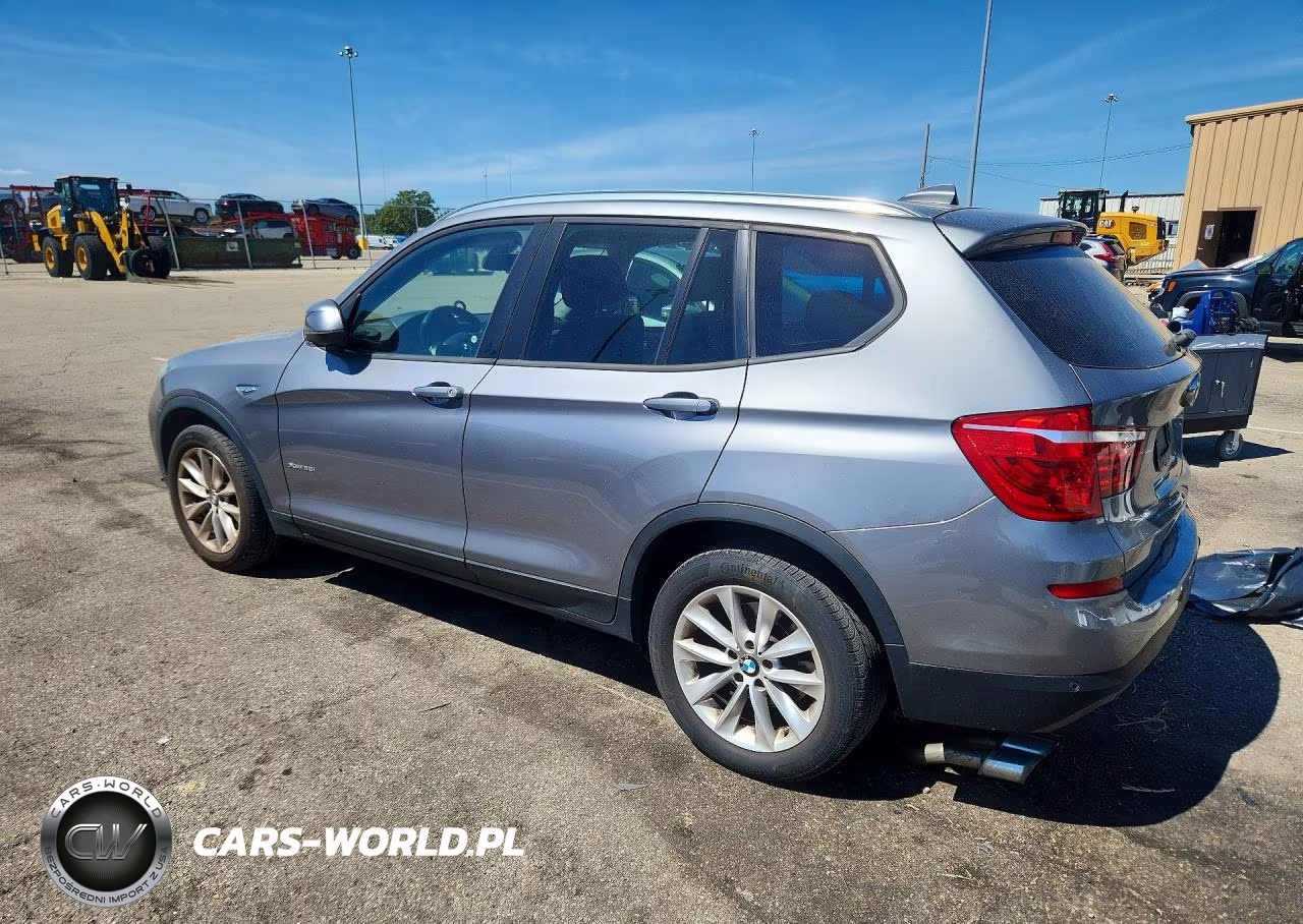 2016 BMW X3 xDrive28I VIN:5UXWX9C50G0D62911 - 2