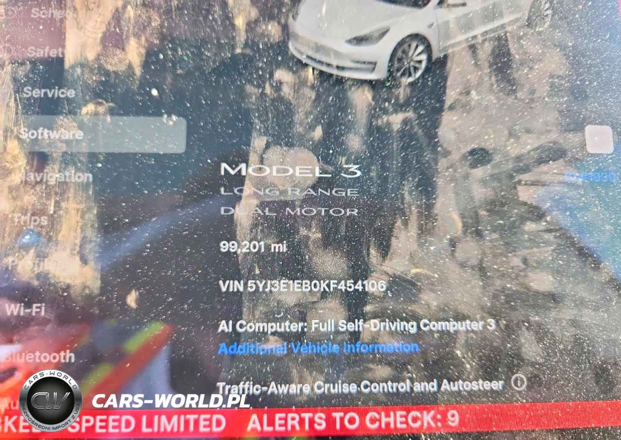 2019 Tesla Model 3 VIN:5YJ3E1EB0KF454106 - 9