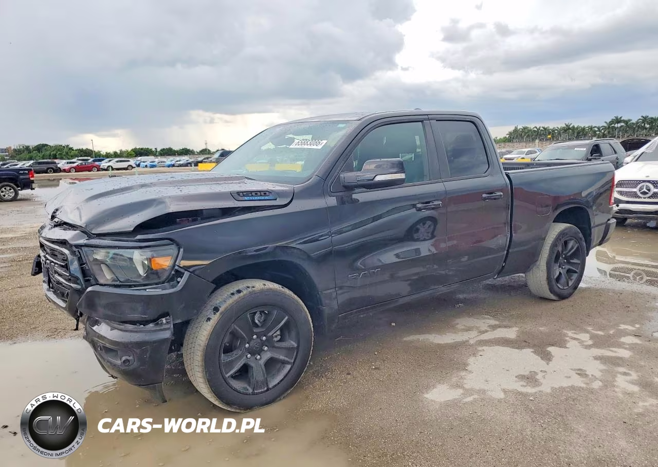 2021 Ram 1500 Big Horn-Lone Star VIN:1C6RRFBG8MN606172 - 1