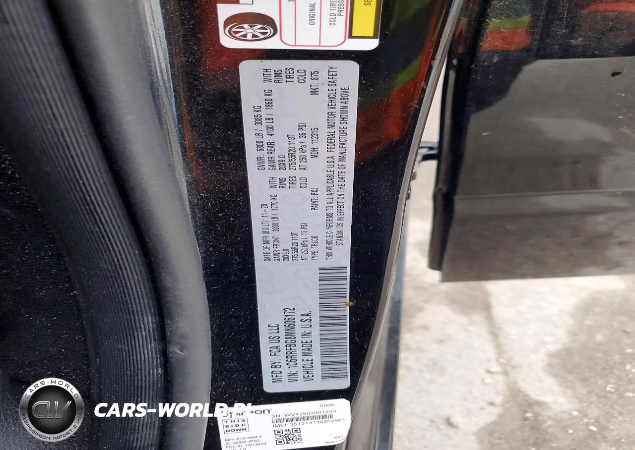 2021 Ram 1500 Big Horn-Lone Star VIN:1C6RRFBG8MN606172 - 12