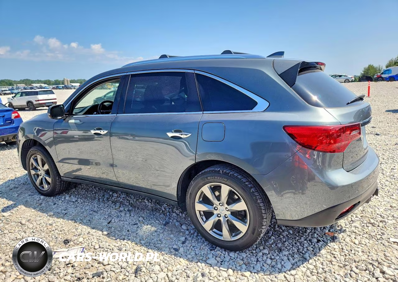 2014 Acura Mdx Advance VIN:5FRYD4H88EB048443 - 2