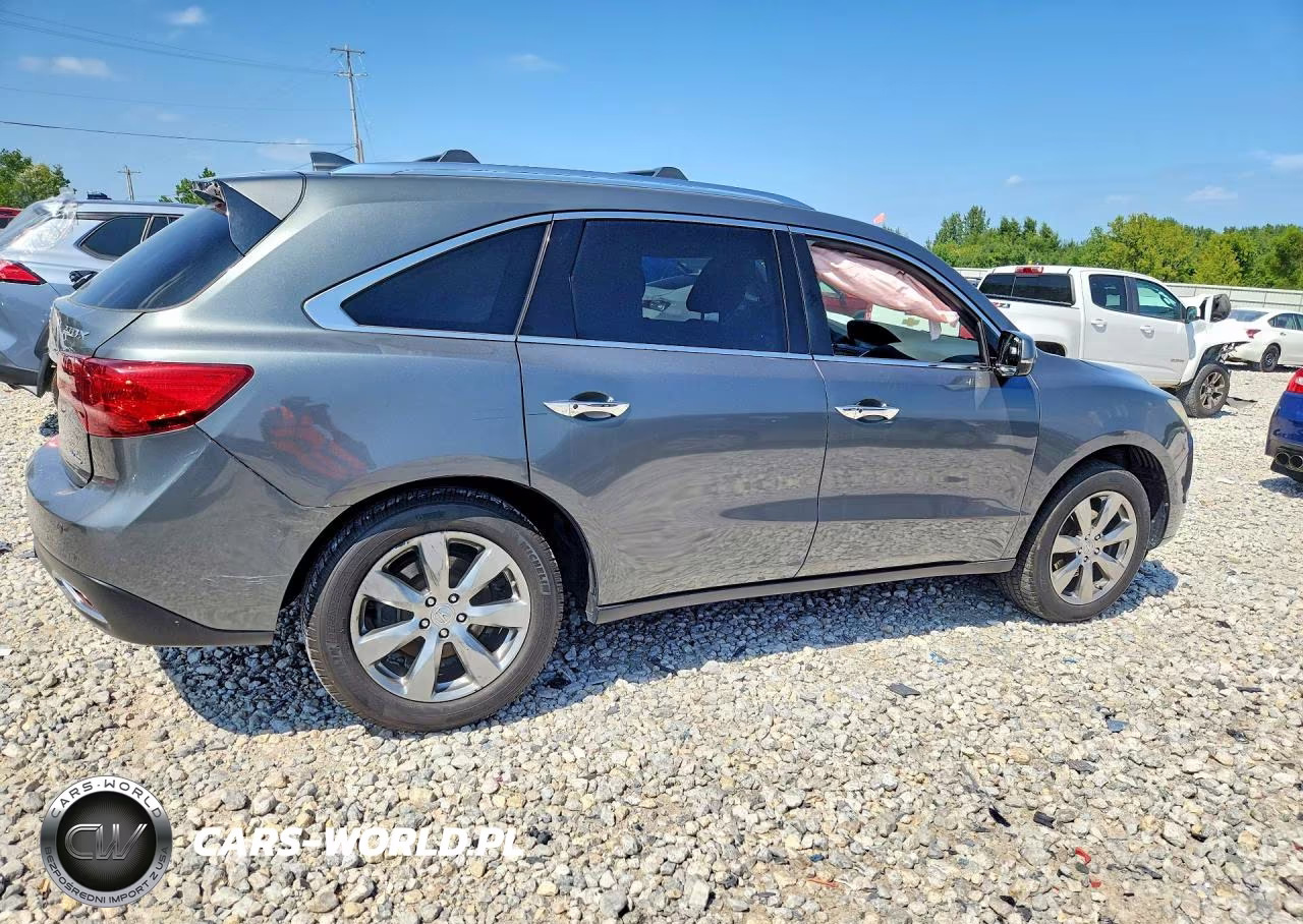 2014 Acura Mdx Advance VIN:5FRYD4H88EB048443 - 3