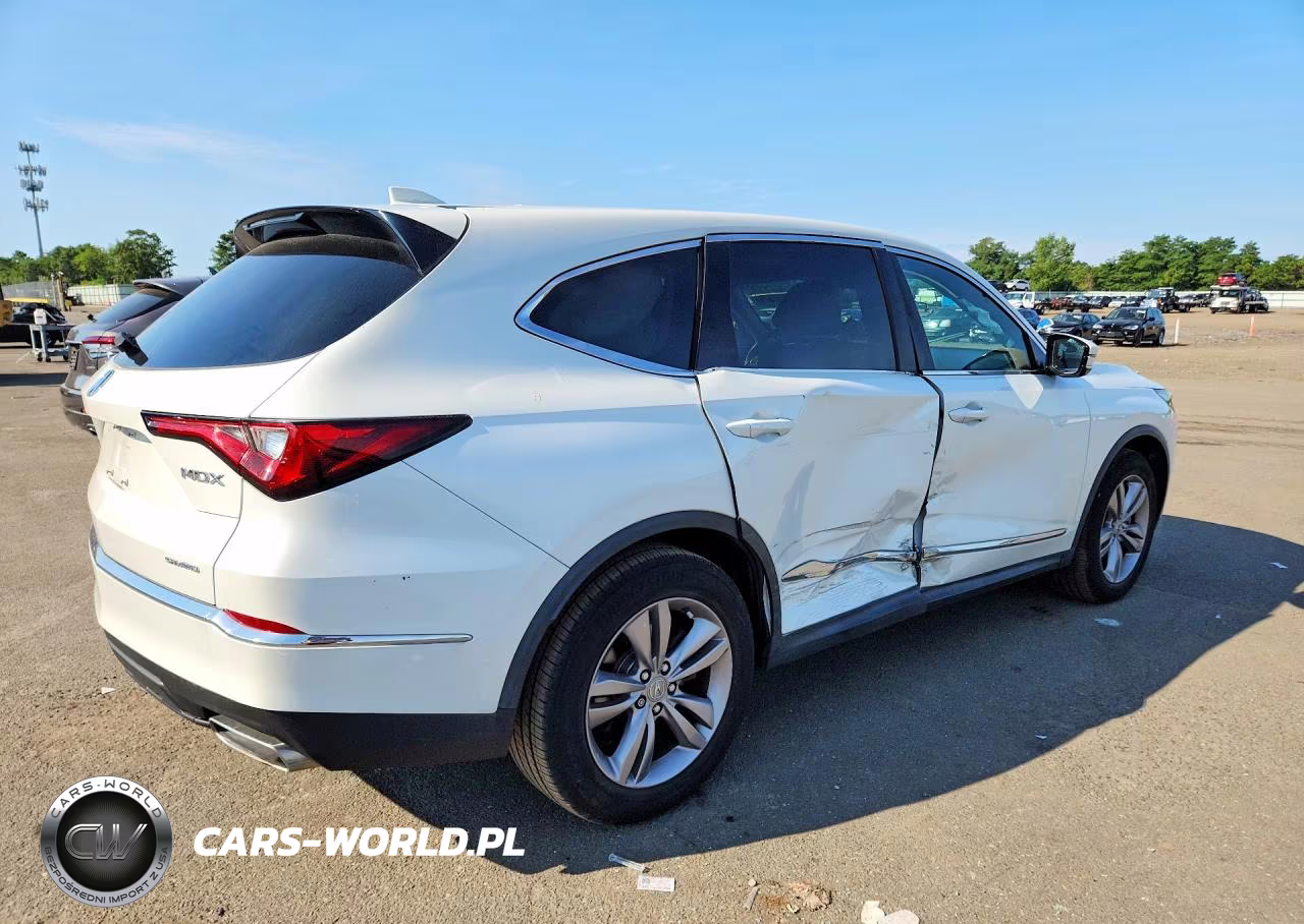 2022 Acura Mdx VIN:5J8YE1H35NL004948 - 3