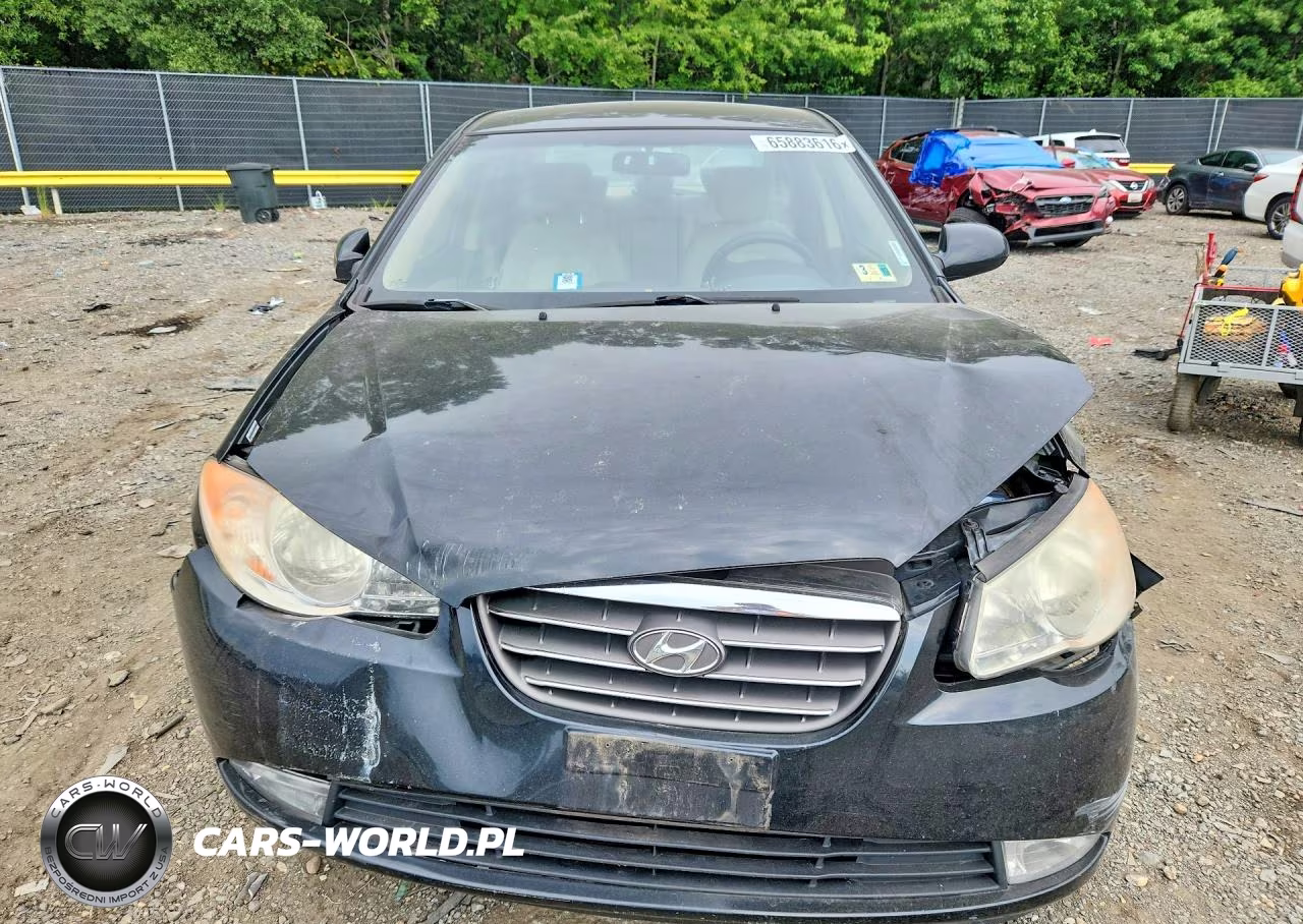 2009 Hyundai Elantra Gls VIN:KMHDU46D19U596938 - 5