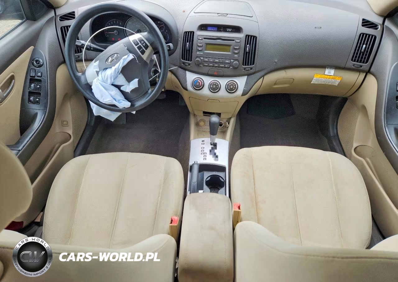 2009 Hyundai Elantra Gls VIN:KMHDU46D19U596938 - 8