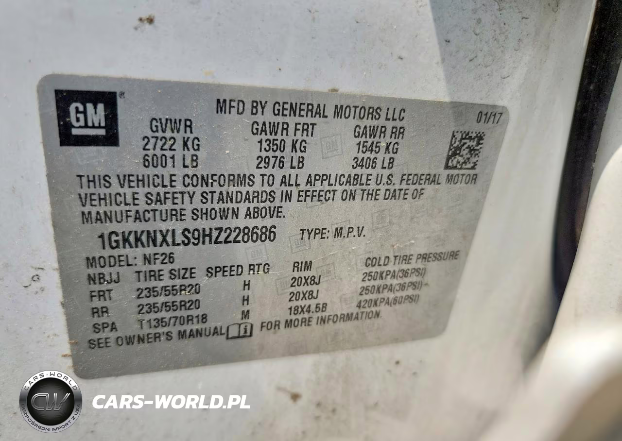 2017 GMC Acadia Denali VIN:1GKKNXLS9HZ228686 - 13