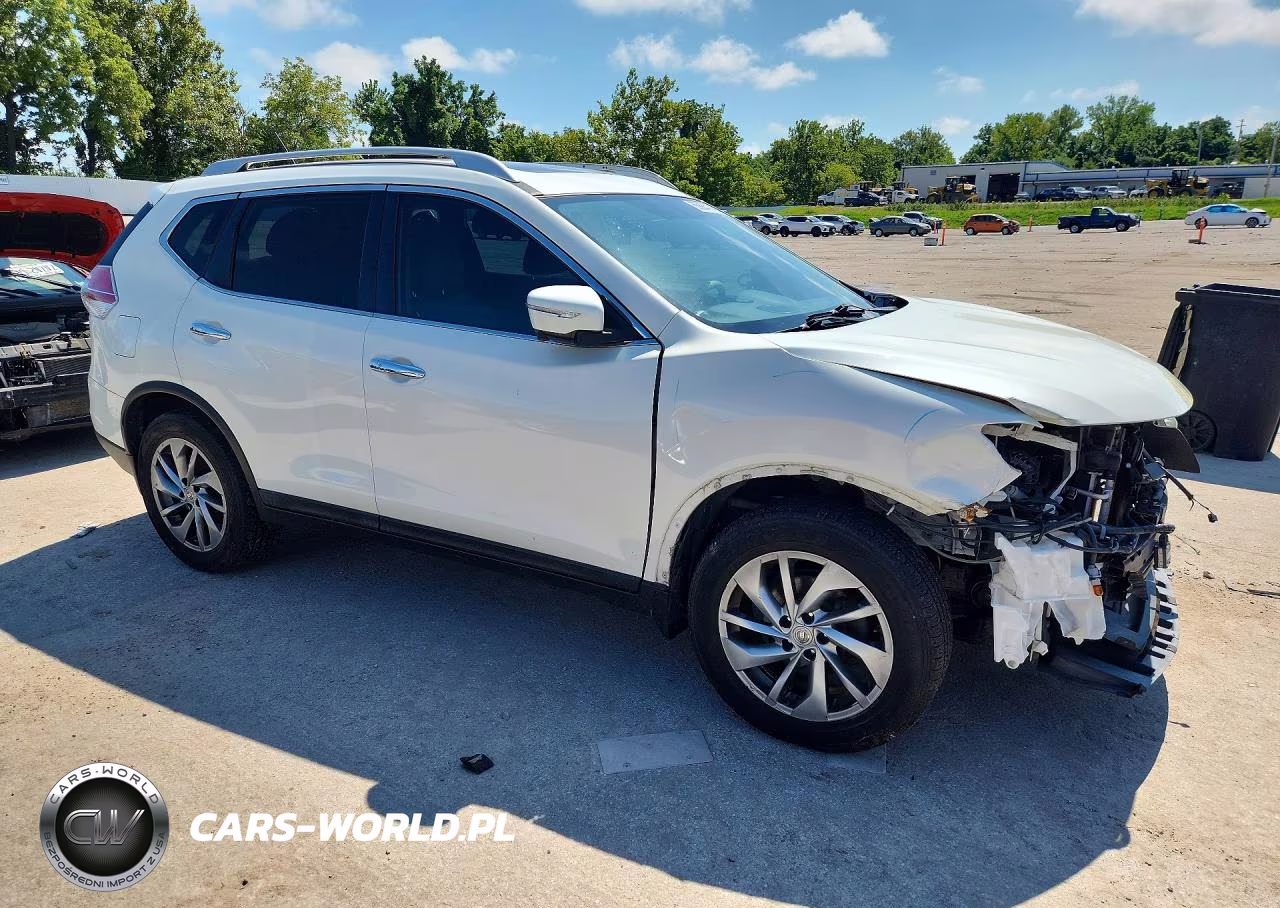 2015 Nissan Rogue Sl VIN:5N1AT2MV5FC808974 - 4