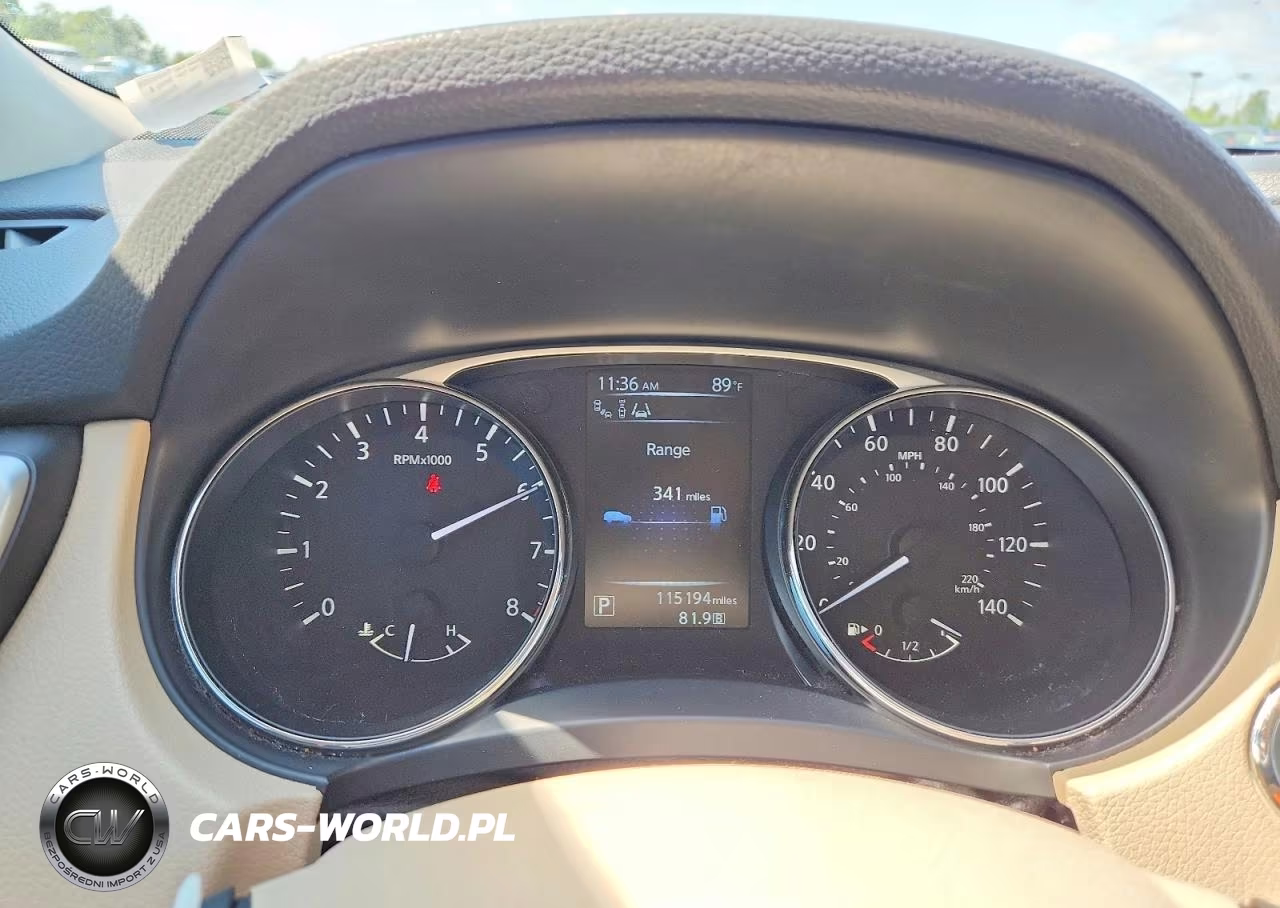 2015 Nissan Rogue Sl VIN:5N1AT2MV5FC808974 - 9