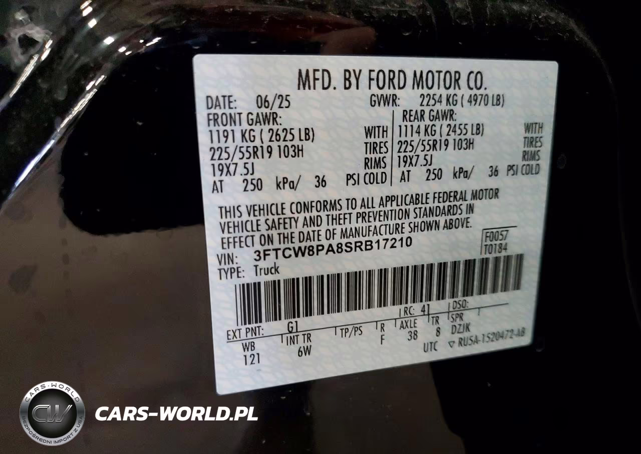 2025 Ford Maverick Lobo VIN:3FTCW8PA8SRB17210 - 12