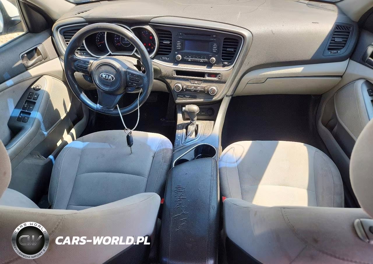 2015 Kia Optima Lx VIN:5XXGM4A76FG412002 - 8