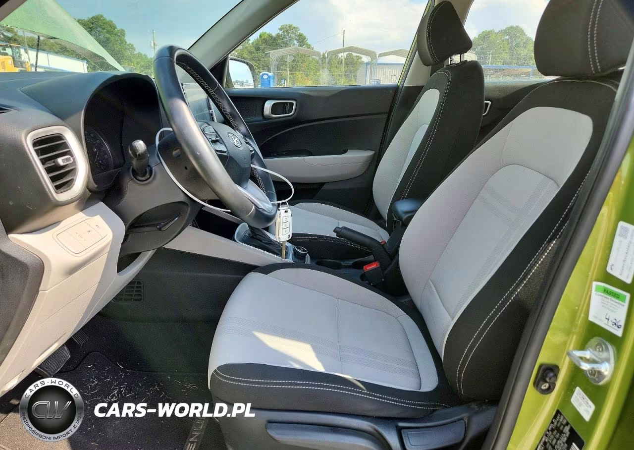 2022 Hyundai Venue Sel VIN:KMHRC8A38NU137558 - 7