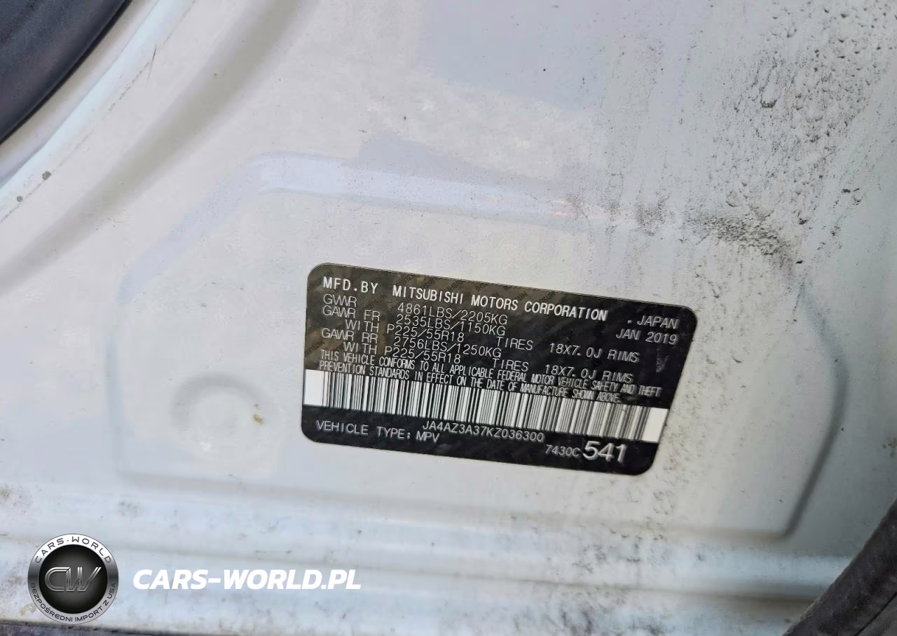 2019 Mitsubishi Outlander Se VIN:JA4AZ3A37KZ036300 - 13