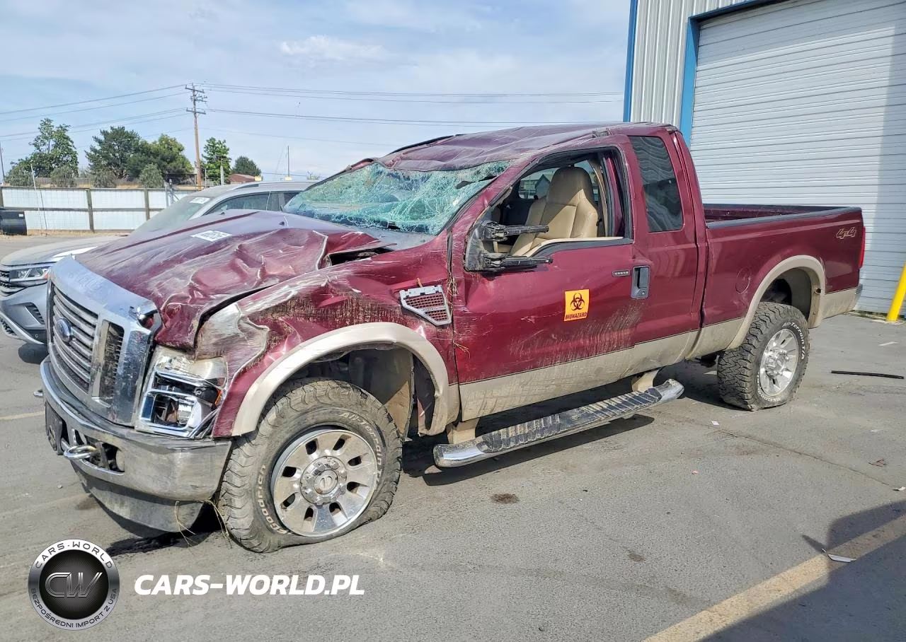 2008 Ford F350 Srw Super Duty VIN:1FTWX31R78EC63377 - 1