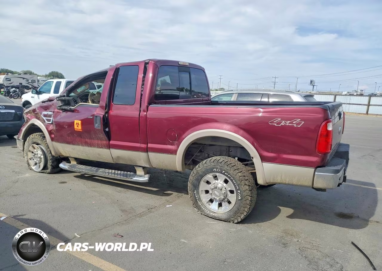 2008 Ford F350 Srw Super Duty VIN:1FTWX31R78EC63377 - 2