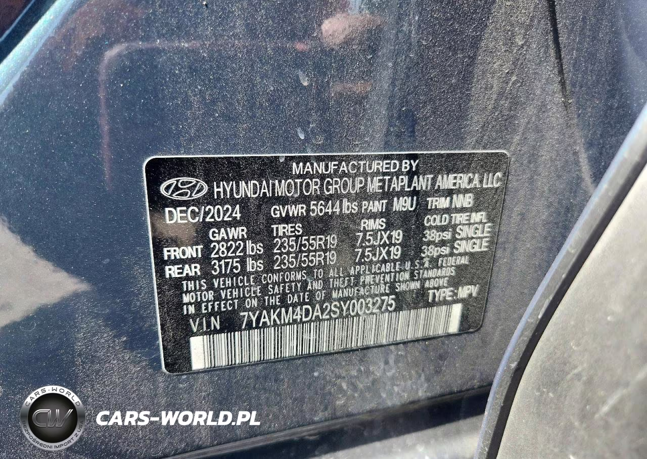 2025 Hyundai Ioniq 5 Se VIN:7YAKM4DA2SY003275 - 12