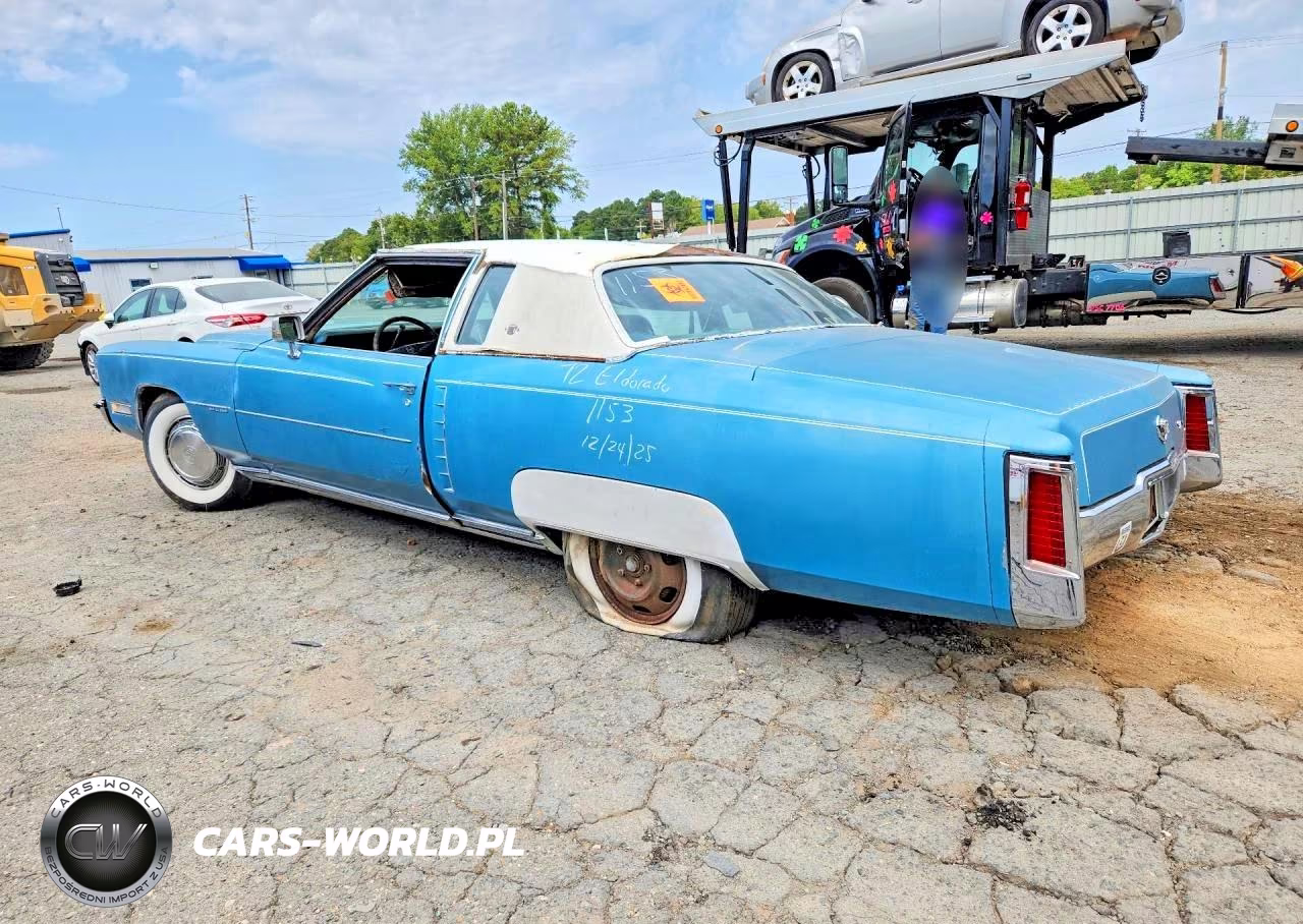 1972 Cadillac Eldorado VIN:6L47520421187 - 2