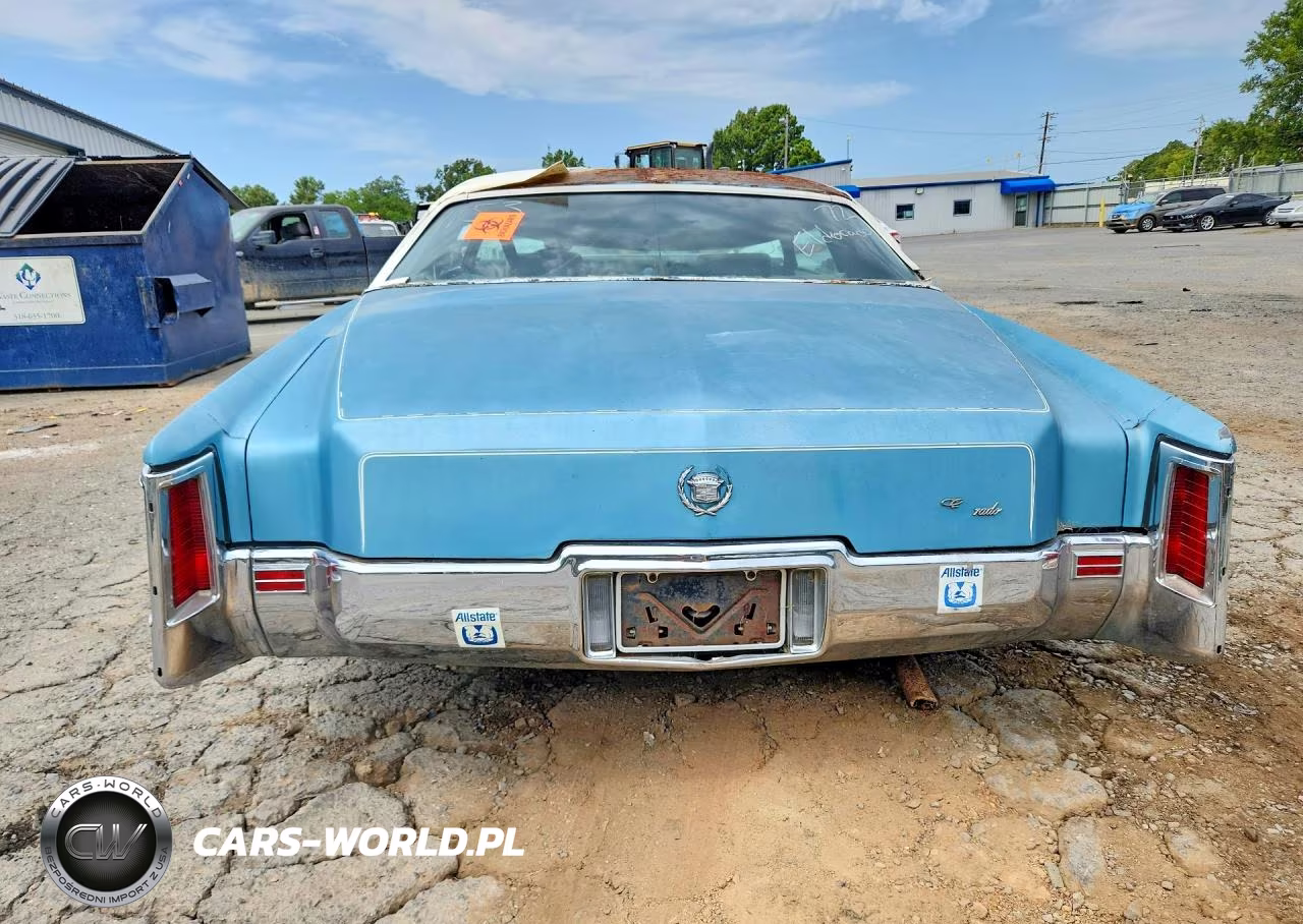 1972 Cadillac Eldorado VIN:6L47520421187 - 6