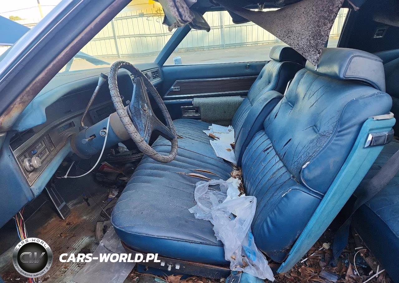 1972 Cadillac Eldorado VIN:6L47520421187 - 7