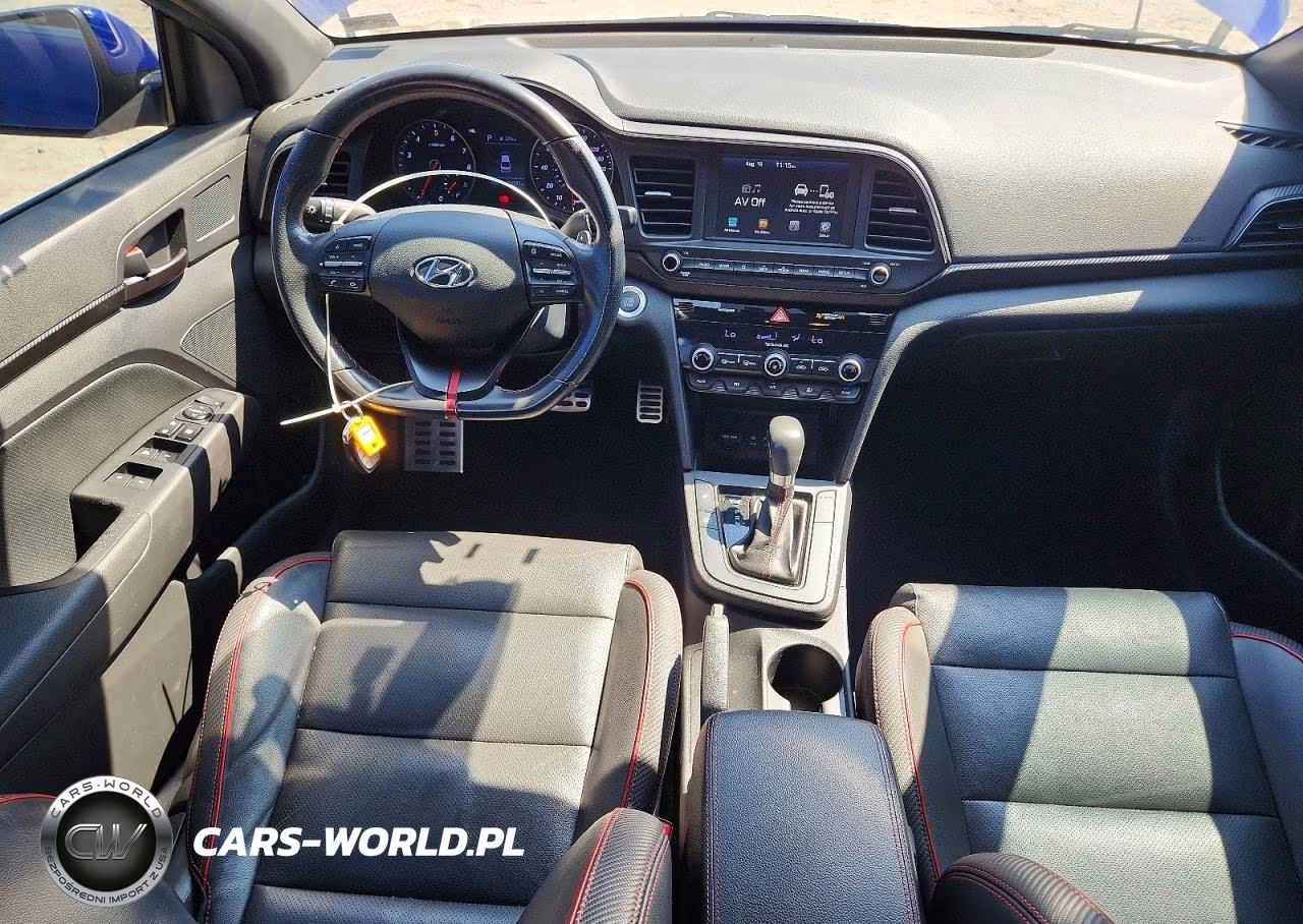 2020 Hyundai Elantra Sport VIN:KMHD04LB1LU993975 - 8
