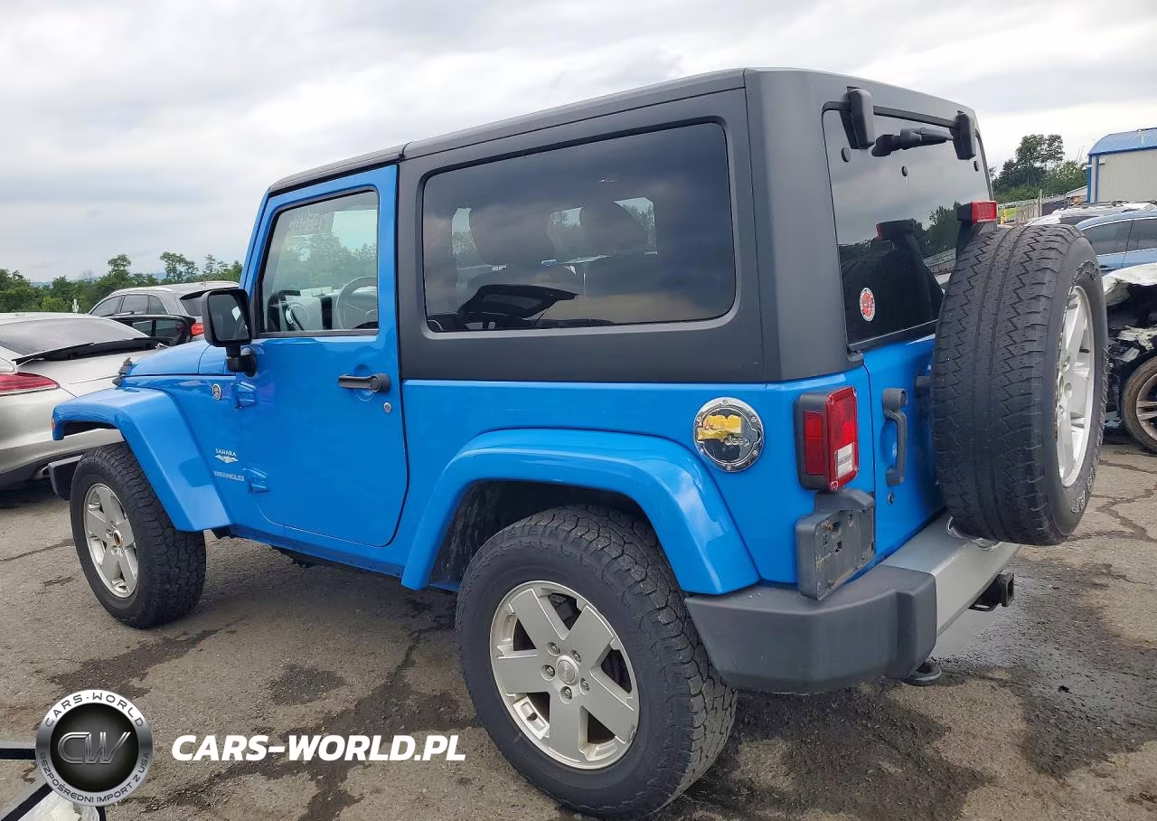 2011 Jeep Wrangler Sahara VIN:1J4GA5D17BL571198 - 2