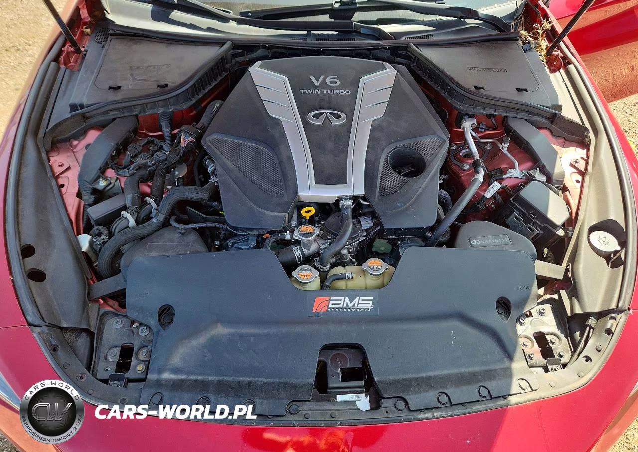 2017 Infiniti Q60 Red Sport 400 VIN:JN1FV7EK7HM610855 - 11