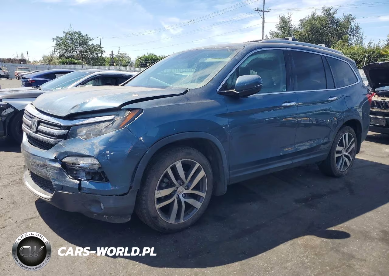 2016 Honda Pilot Touring VIN:5FNYF5H94GB044452 - 1