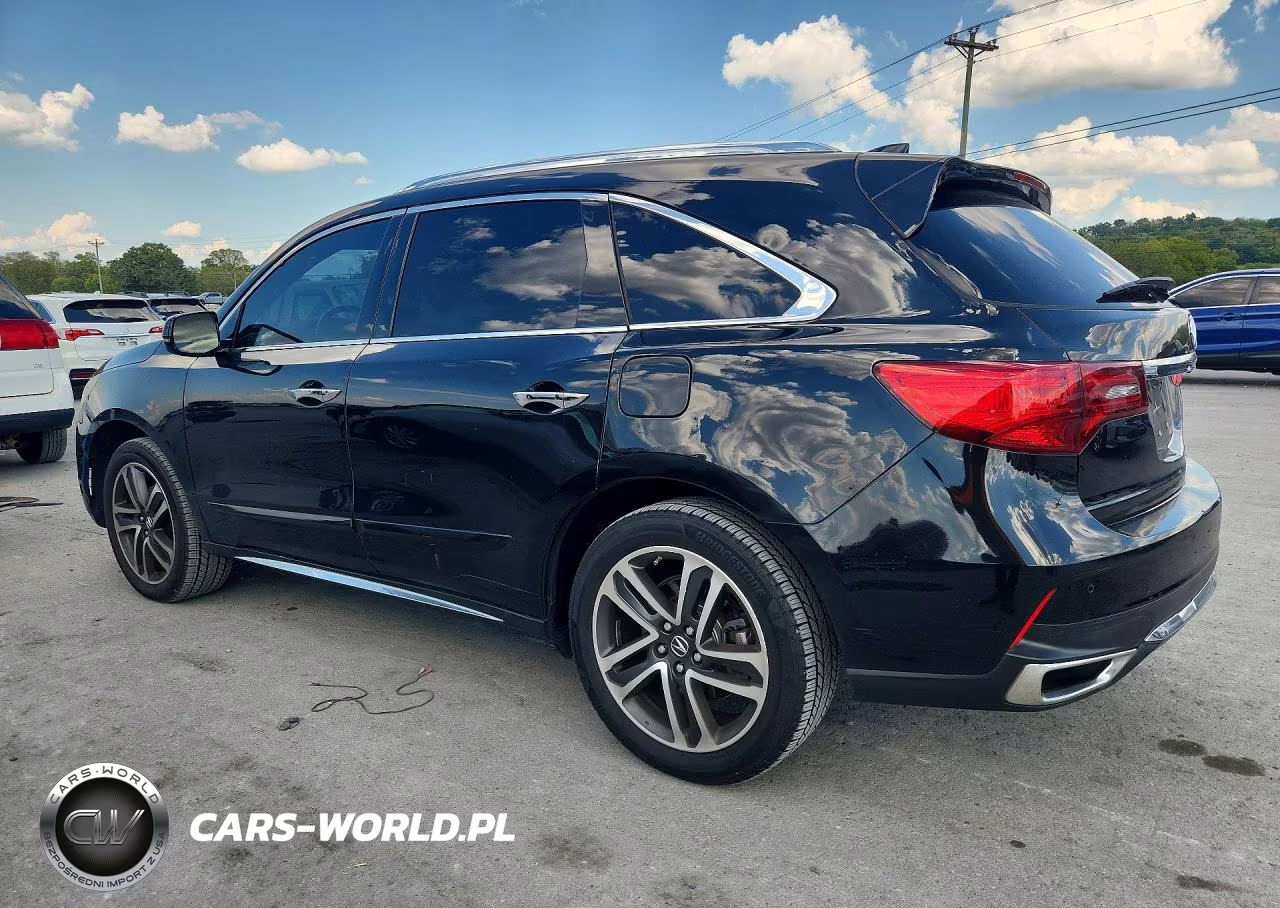 2017 Acura Mdx Advance VIN:5FRYD3H81HB002760 - 2