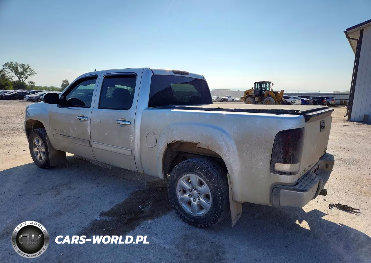 2012 GMC Sierra K1500 Sle VIN:3GTP2VE74CG152195 - 2