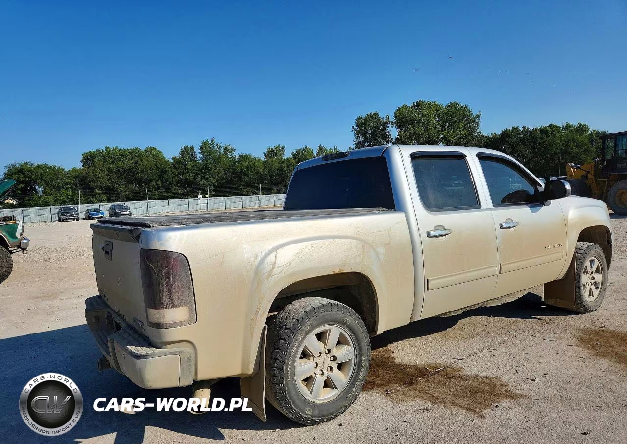 2012 GMC Sierra K1500 Sle VIN:3GTP2VE74CG152195 - 3