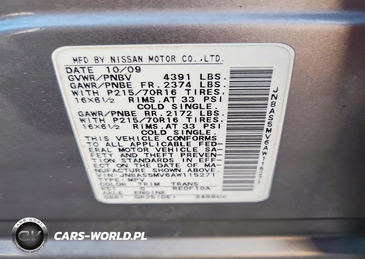 2010 Nissan Rogue S VIN:JN8AS5MV6AW115271 - 13