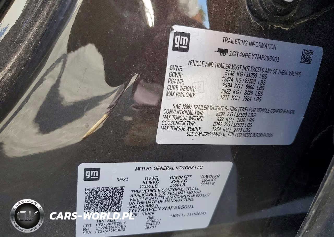 2018 GMC Sierra K2500 At4 VIN:1GT49PEY7MF265001 - 12